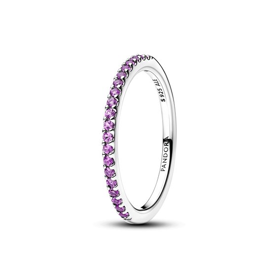 Anello Pandora Donna Pavé in Argento Cubic Zirconia 192999C04-52 - 192999C04-52